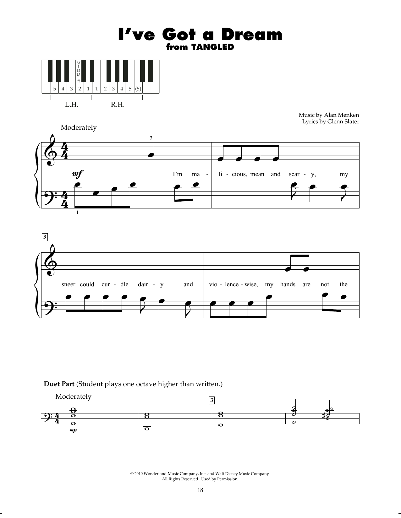 Download Mandy Moore I've Got A Dream (from Tangled) Sheet Music