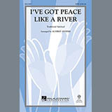 Download or print I've Got Peace Like A River (arr. Audrey Snyder) Sheet Music Printable PDF 7-page score for Hymn / arranged SSA Choir SKU: 153608.