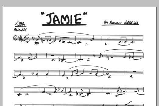 Download Sammy Nestico Jamie - Tuba Sheet Music