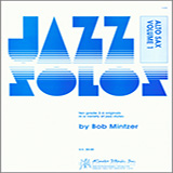 Download or print Jazz Solos For Alto Sax, Volume 1 Sheet Music Printable PDF 12-page score for Jazz / arranged Woodwind Solo SKU: 404478.