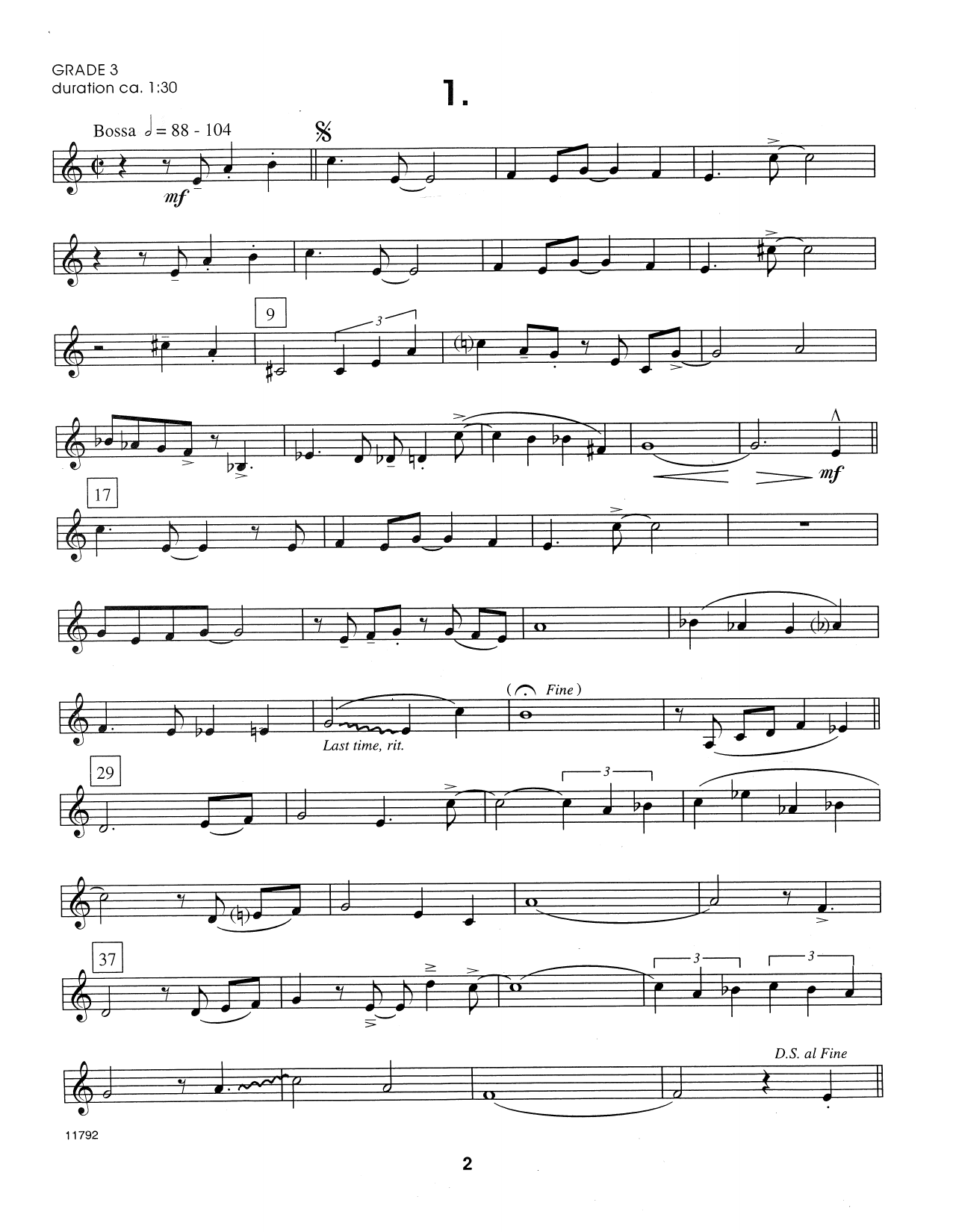 Download Jeff Jarvis Jazz Solos For Trumpet, Volume 1 Sheet Music