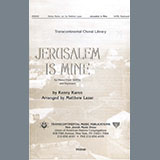 Download or print Jerusalem Is Mine (arr. Matthew Lazar) Sheet Music Printable PDF 14-page score for Jewish / arranged SATB Choir SKU: 1286928.