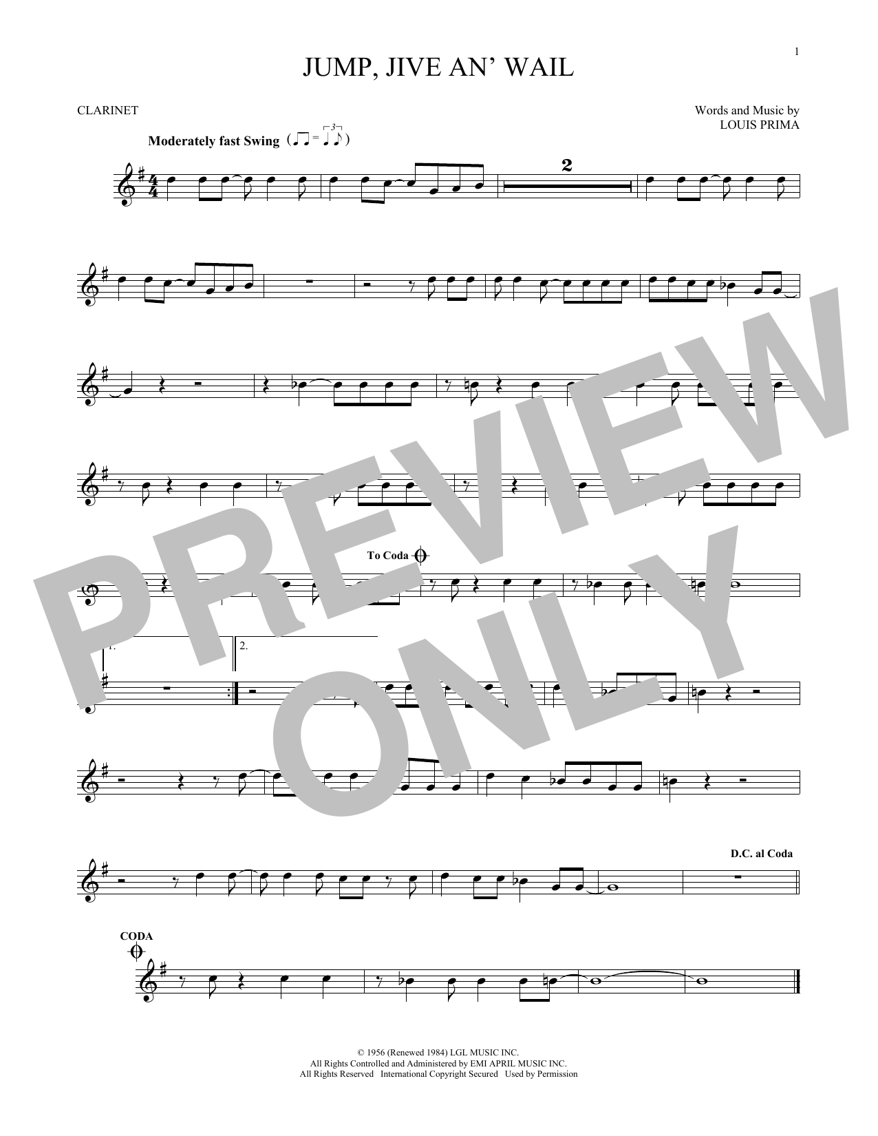 Download The Brian Setzer Orchestra Jump, Jive An' Wail Sheet Music