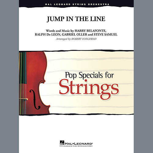 Download Robert Longfield Jump in the Line - Bass Sheet Music and Printable PDF Score for Orchestra
