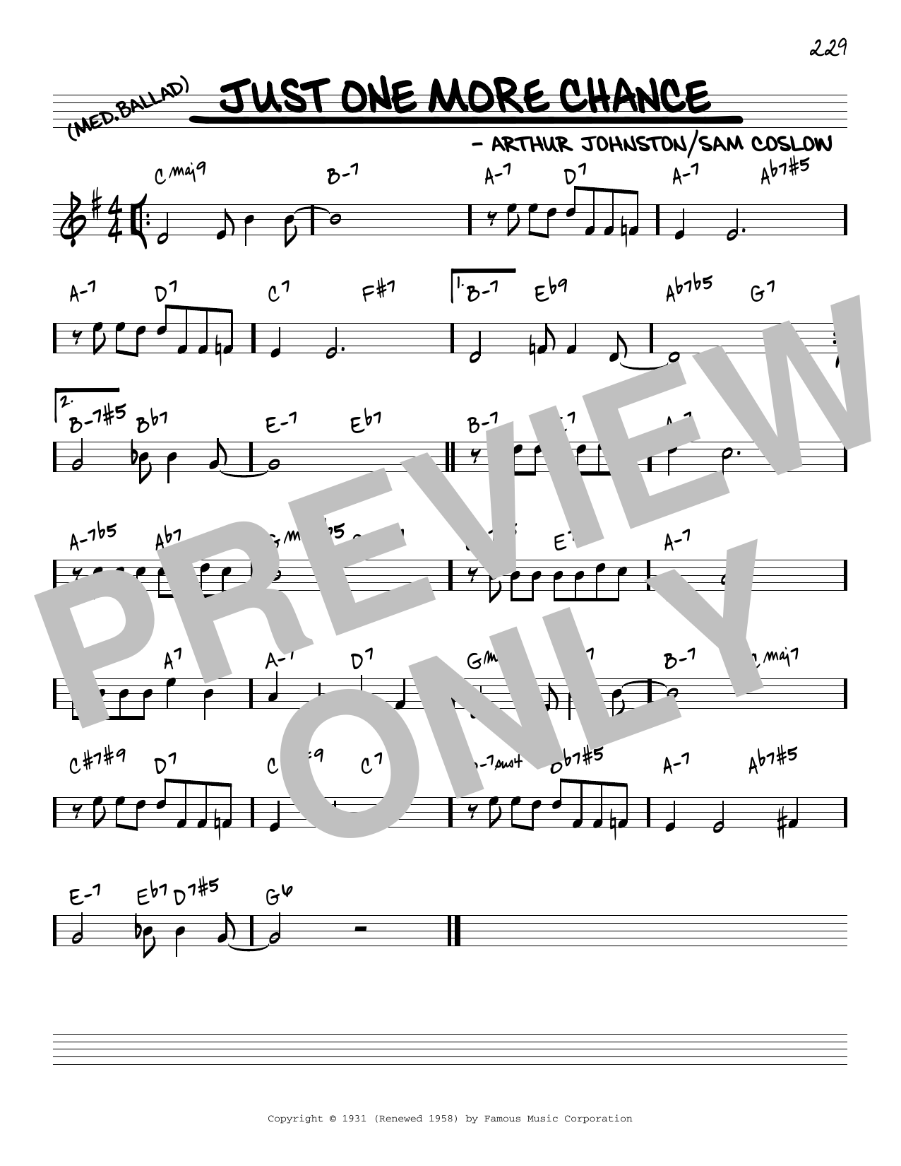 Download Ruby Braff Just One More Chance [Reharmonized vers Sheet Music