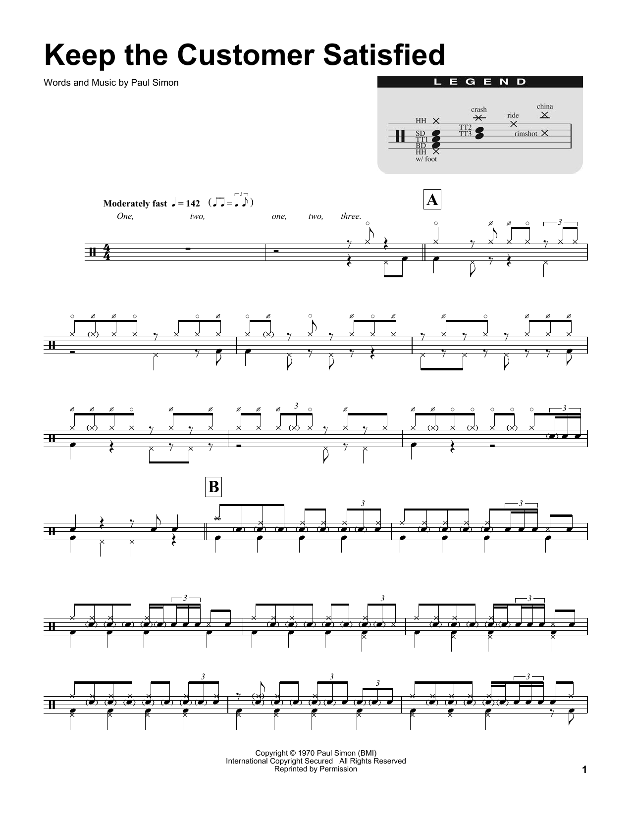 Download Buddy Rich Keep The Customer Satisfied Sheet Music