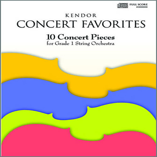 Download Various Kendor Concert Favorites - Bass Sheet Music and Printable PDF Score for String Ensemble