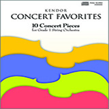 Download Various Kendor Concert Favorites - Cello Sheet Music and Printable PDF Score for String Ensemble
