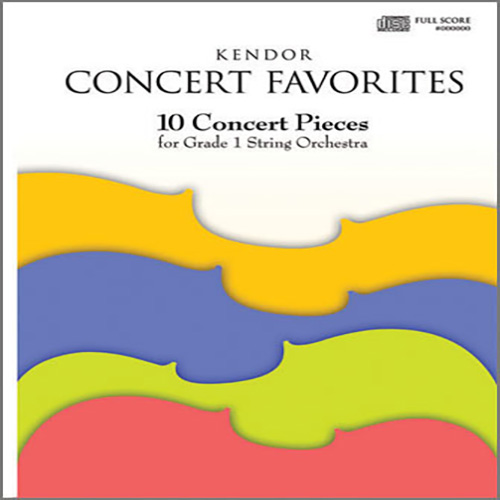 Download Various Kendor Concert Favorites - Viola Sheet Music and Printable PDF Score for String Ensemble