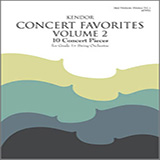 Download or print Kendor Concert Favorites, Volume 2 - 3rd Violin (Viola T.C.) - 3rd Violin Sheet Music Printable PDF 18-page score for Instructional / arranged Orchestra SKU: 360162.