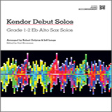 Strommen Kendor Debut Solos - Eb Alto Sax - Piano Accompaniment Sheet Music and Printable PDF Score | SKU 124990