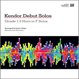 Download or print Kendor Debut Solos - Horn in F Sheet Music Printable PDF 14-page score for Instructional / arranged Brass Solo SKU: 124997.