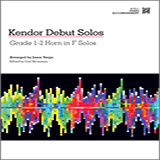 Download or print Kendor Debut Solos - Horn in F - Piano Accompaniment Sheet Music Printable PDF 40-page score for Instructional / arranged Brass Solo SKU: 124998.