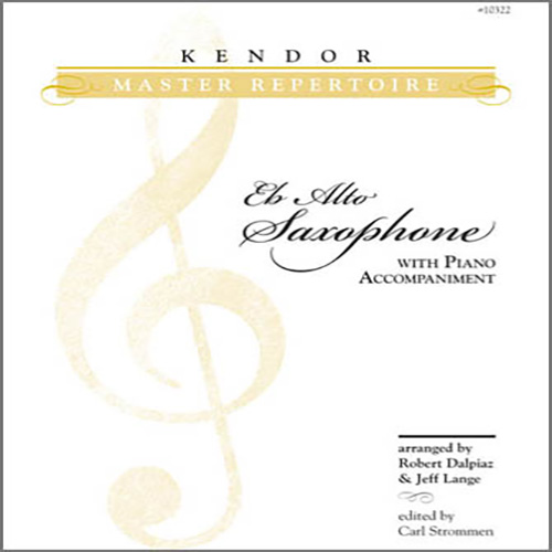 Download or print Jeff Lange Kendor Master Repertoire - Alto Saxophone - Solo Eb Alto Saxophone Sheet Music Printable PDF 23-page score for Classical / arranged Woodwind Solo SKU: 325639.