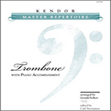 Download or print Kendor Master Repertoire - Trombone - Solo Trombone Sheet Music Printable PDF 15-page score for Classical / arranged Brass Solo SKU: 325668.