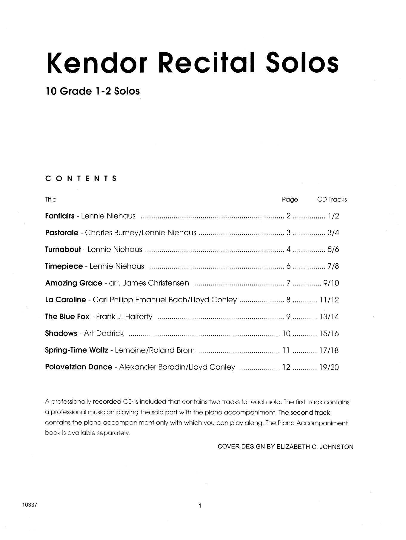 Download Various Kendor Recital Solos - Bb Tenor Saxopho Sheet Music