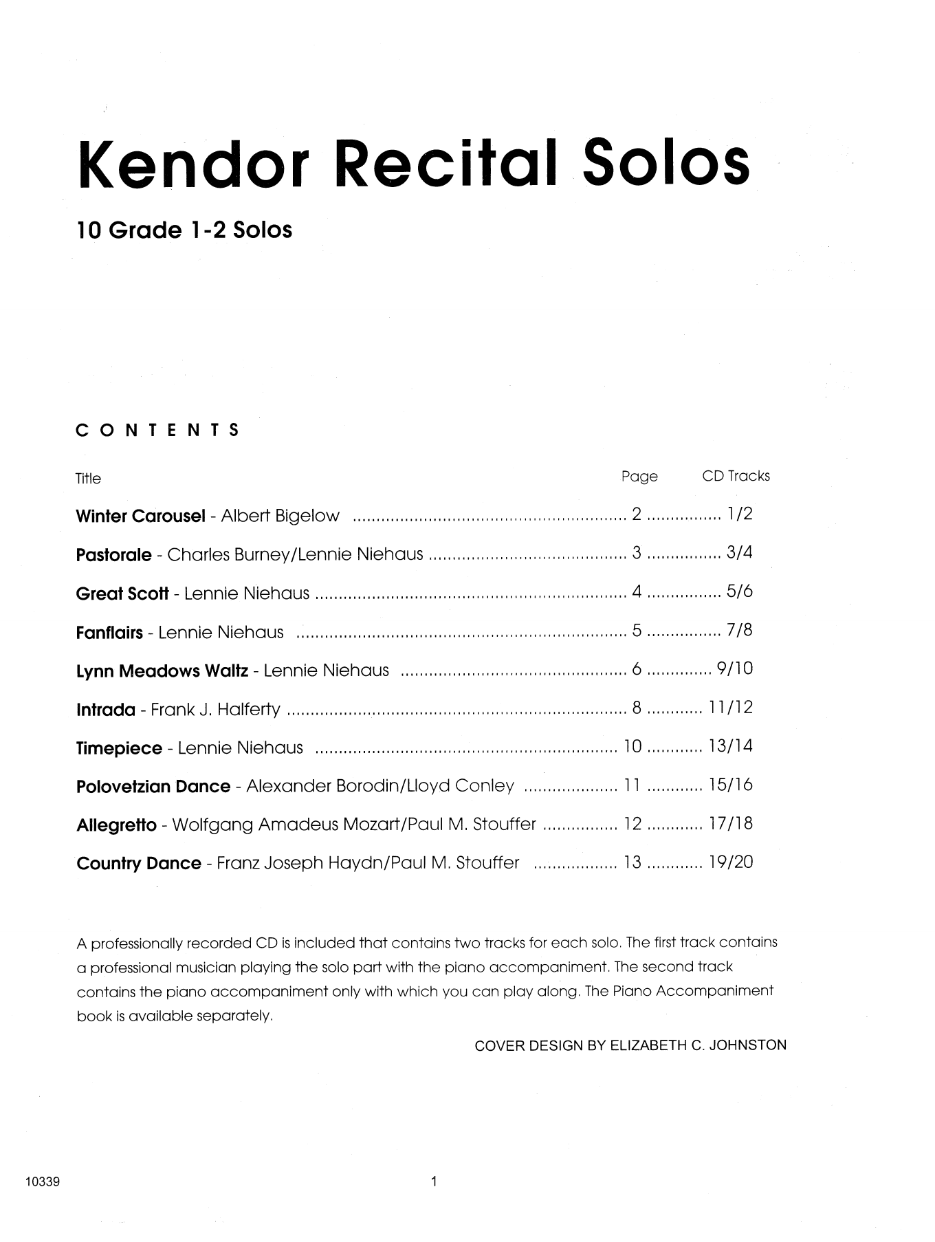 Download Various Kendor Recital Solos - Bb Trumpet - Sol Sheet Music
