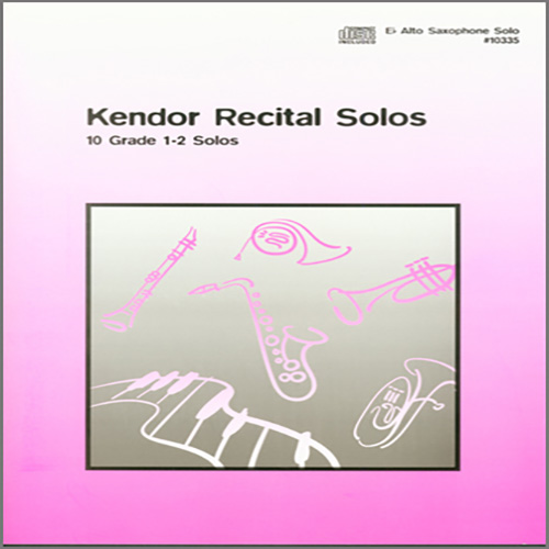 Download or print Various Kendor Recital Solos - Eb Alto Saxophone - Solo Book Sheet Music Printable PDF 13-page score for Instructional / arranged Woodwind Solo SKU: 125037.