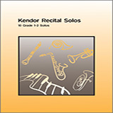 Various Kendor Recital Solos - Tenor Saxophone (Piano Accompaniment Book Only) Sheet Music and Printable PDF Score | SKU 124920
