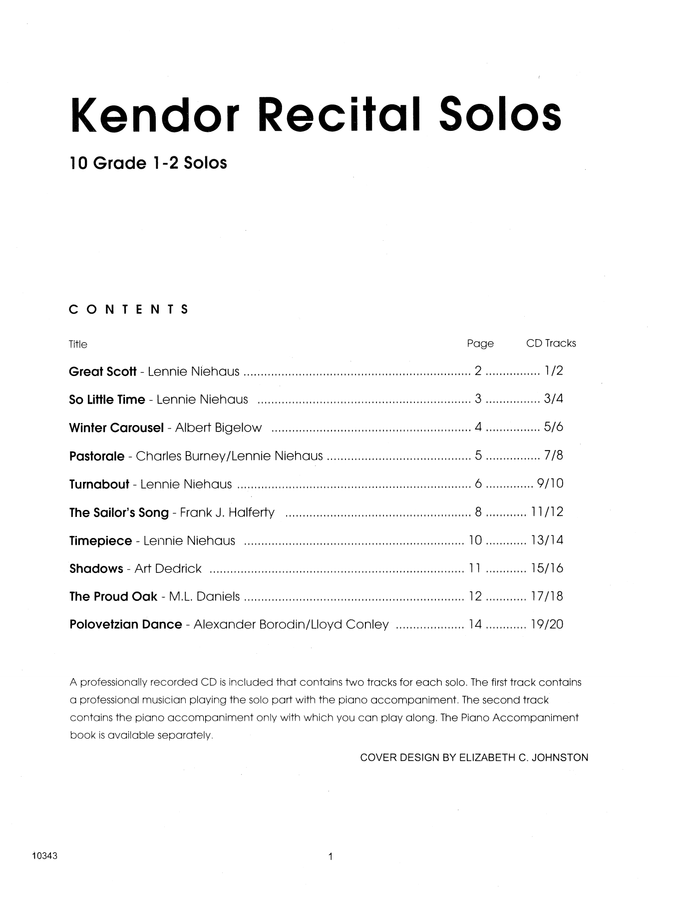 Download Various Kendor Recital Solos - Trombone - Solo Sheet Music
