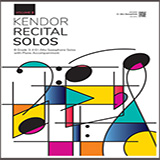 Download or print Kendor Recital Solos, Volume 2 - Eb Alto Saxophone Sheet Music Printable PDF 19-page score for Concert / arranged Woodwind Solo SKU: 412089.