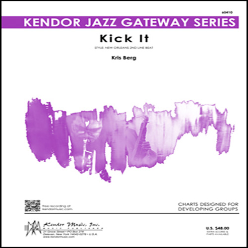 Download or print Kris Berg Kick It - Solo Sheet - Alto Sax Sheet Music Printable PDF 2-page score for Jazz / arranged Jazz Ensemble SKU: 381090.