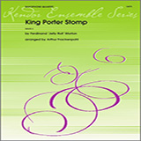 Download or print King Porter Stomp - Bb Soprano Sax Sheet Music Printable PDF 2-page score for Jazz / arranged Woodwind Ensemble SKU: 339396.