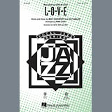 Download or print L-O-V-E (arr. Kirby Shaw) Sheet Music Printable PDF 10-page score for Jazz / arranged SAB Choir SKU: 289803.