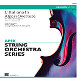 Download or print L'italiana In Algeri Overture (an Italian Girl In Algiers) (arr. Andrew Dabczynski) - Full Score Sheet Music Printable PDF 15-page score for Classical / arranged Orchestra SKU: 455740.