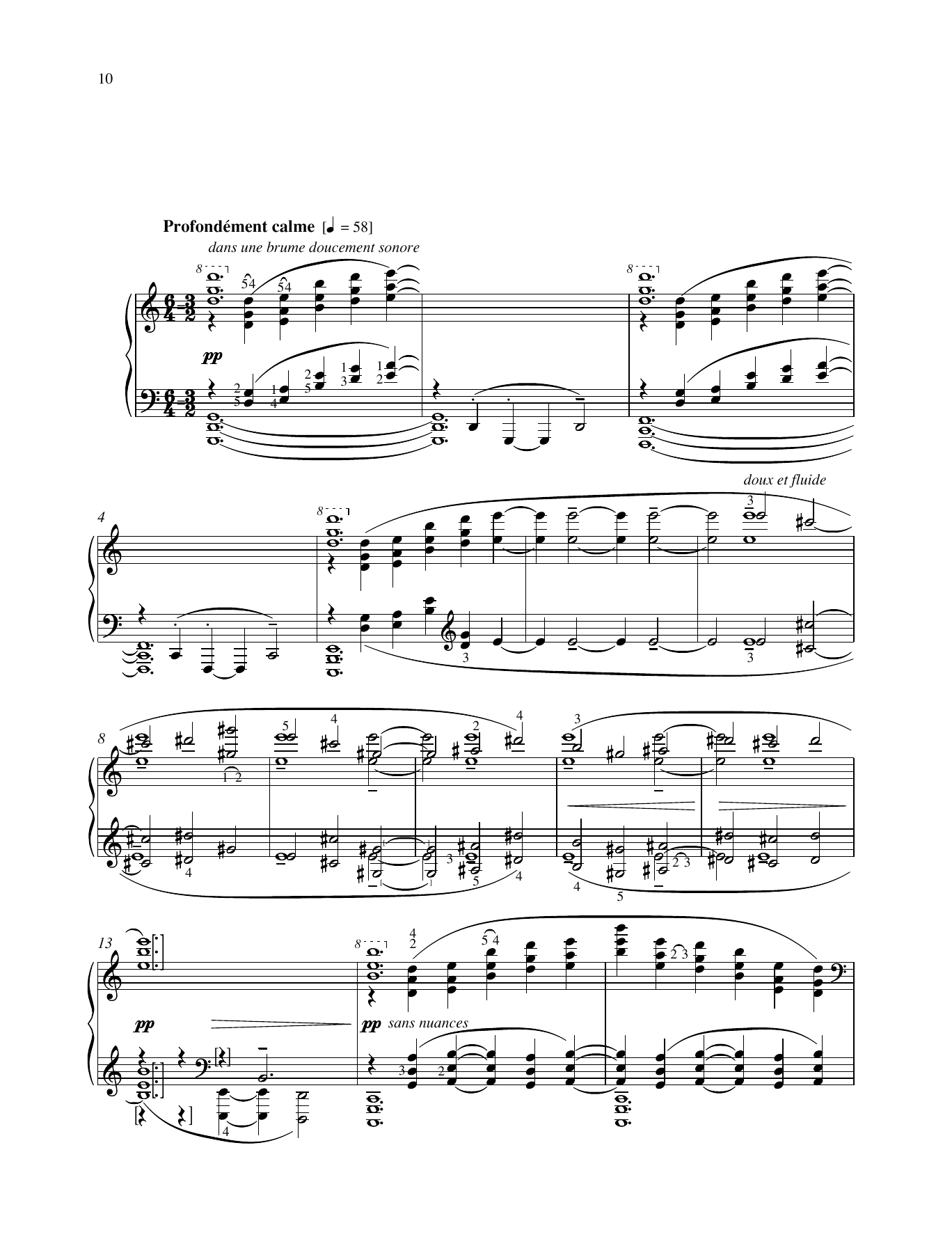 Download Claude Debussy La cathédrale engloutie Sheet Music
