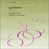 Download or print La Paloma (The Dove) - 2nd Bb Clarinet Sheet Music Printable PDF 2-page score for Latin / arranged Woodwind Ensemble SKU: 368798.