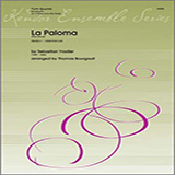 Download or print La Paloma (The Dove) - Alto Flute Sheet Music Printable PDF 2-page score for Classical / arranged Woodwind Ensemble SKU: 380488.