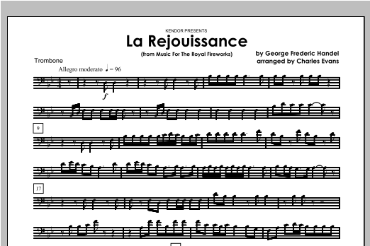 Download Evans La Rejouissance (from Music For The Roy Sheet Music