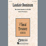 Download or print Marc-Antoine Charpentier Laudate Dominum Sheet Music Printable PDF 14-page score for Baroque / arranged TTB Choir SKU: 160069.