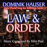 Download or print Law And Order Sheet Music Printable PDF 1-page score for Film/TV / arranged Lead Sheet / Fake Book SKU: 174720.