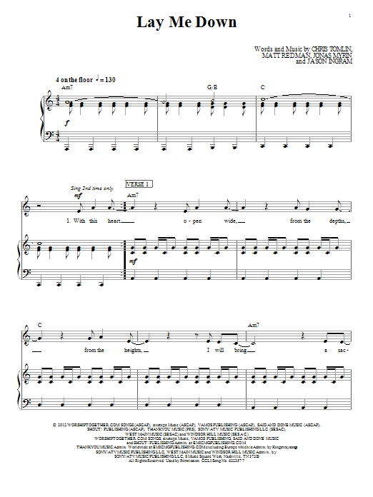 Download Passion Lay Me Down Sheet Music