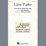 Download or print L'Dor Vador Sheet Music Printable PDF 6-page score for Concert / arranged 2-Part Choir SKU: 157504.