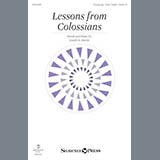Download or print Lessons From Colossians Sheet Music Printable PDF 7-page score for Concert / arranged Unison Choir SKU: 177029.