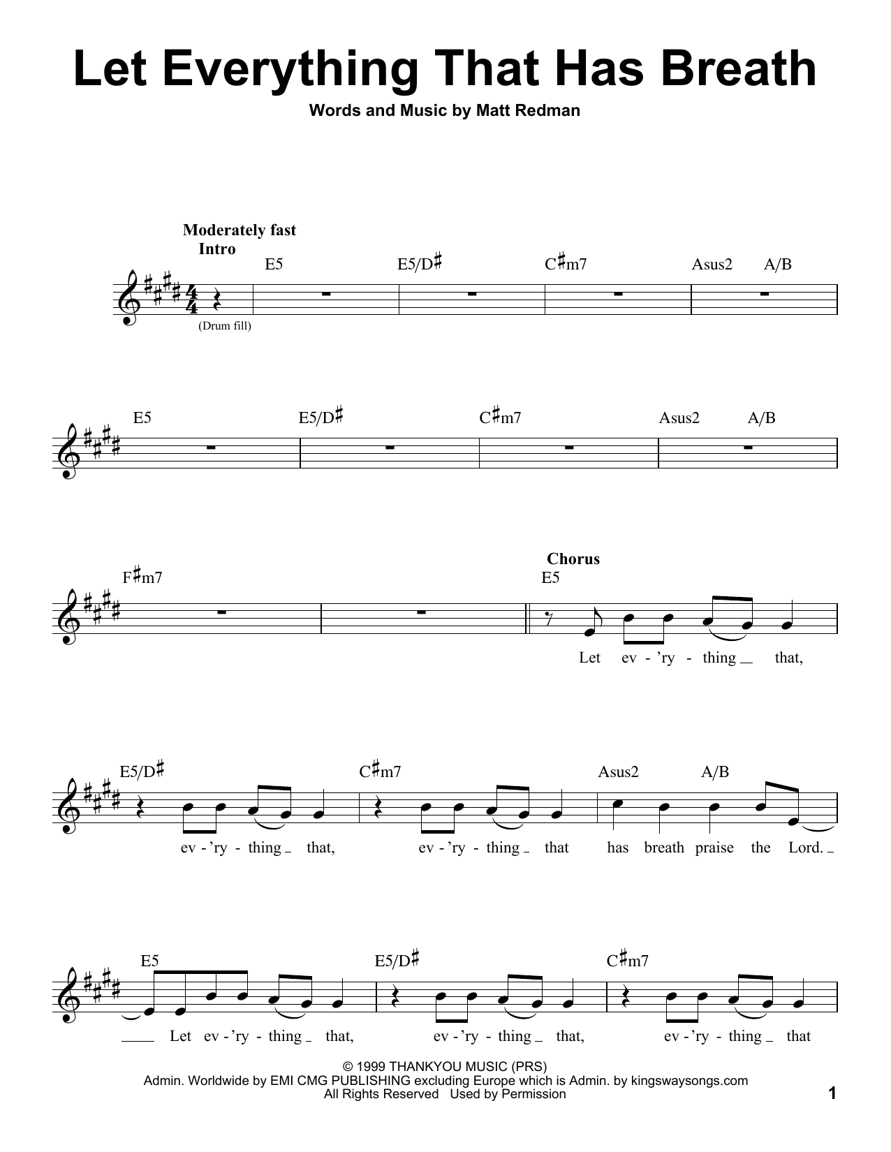 Download Passion Let Everything That Has Breath Sheet Music