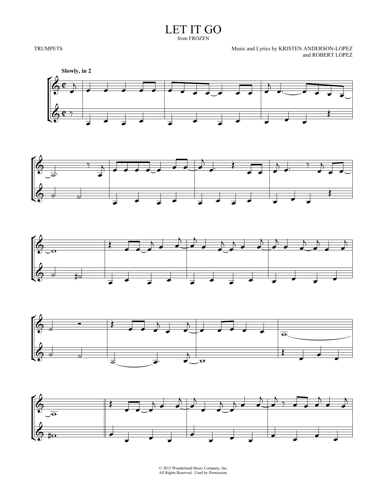 Download Idina Menzel Let It Go (from Frozen) (arr. Mark Phil Sheet Music