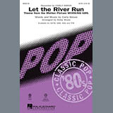 Download or print Let The River Run Sheet Music Printable PDF 10-page score for Film/TV / arranged TTBB Choir SKU: 296831.