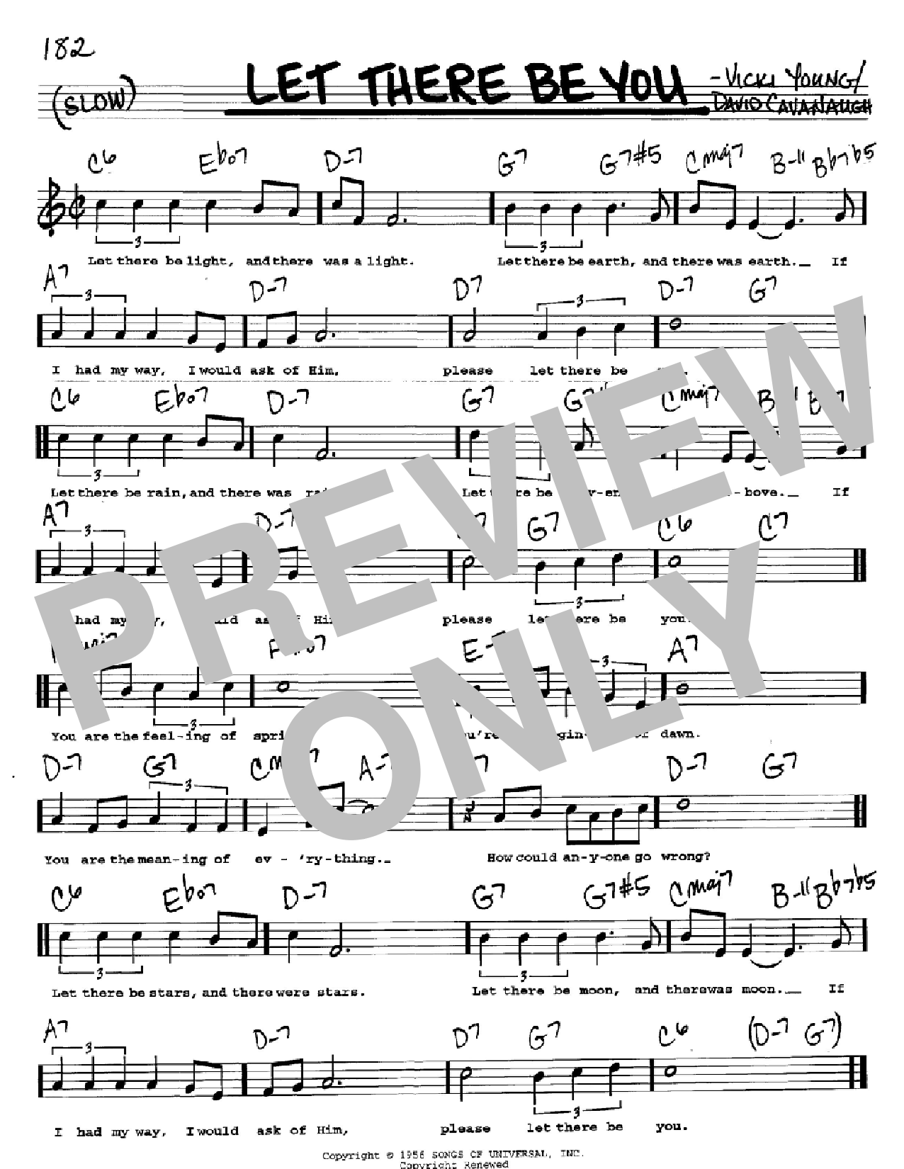 Download Vicki Young Let There Be You Sheet Music