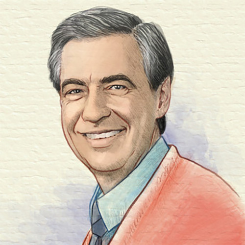 Fred Rogers image and pictorial