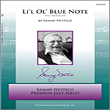 Download or print Li'l Ol' Blue Note - 1st Eb Alto Saxophone Sheet Music Printable PDF 4-page score for Jazz / arranged Jazz Ensemble SKU: 358898.