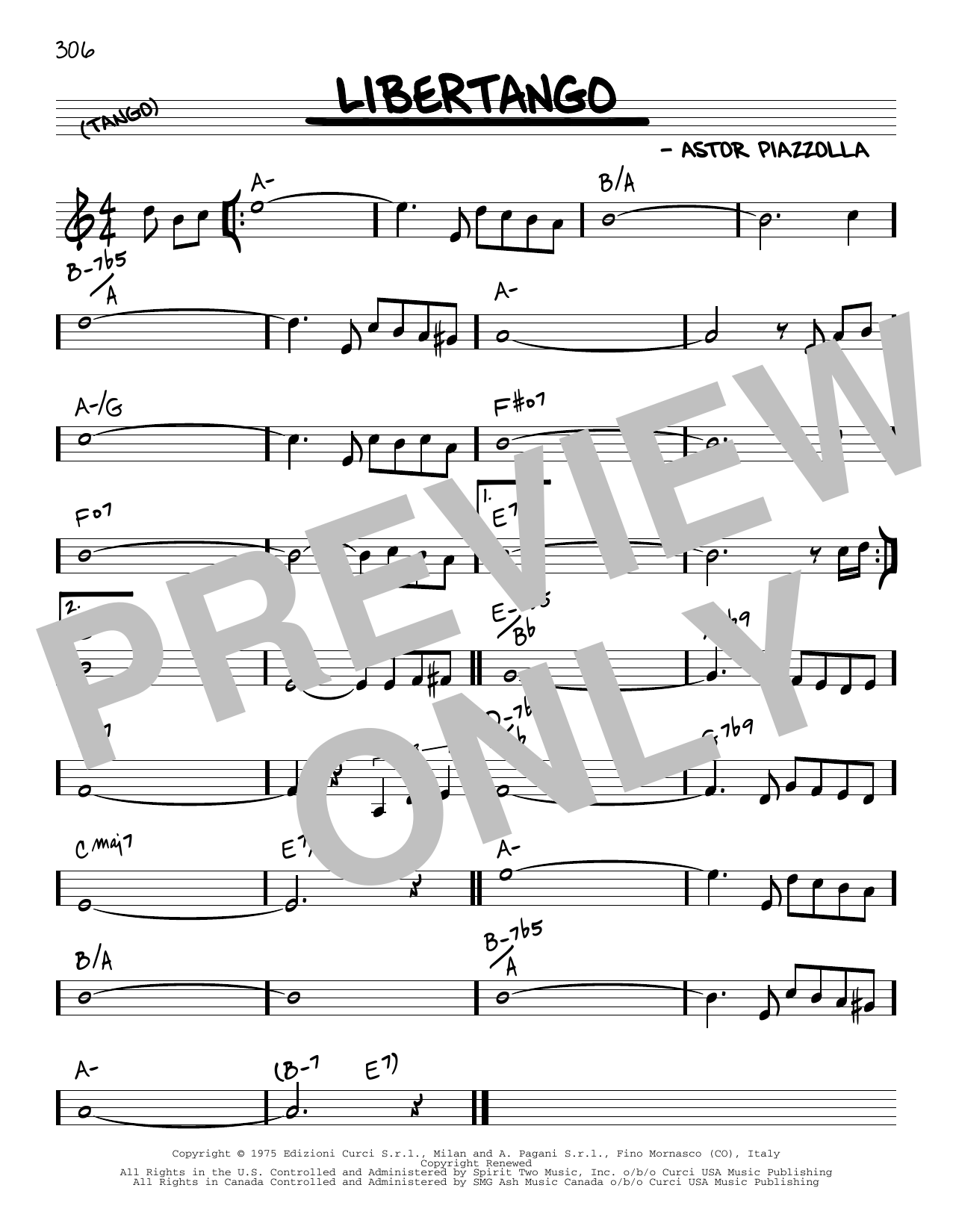Download Astor Piazzolla Libertango Sheet Music