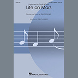 Download or print Life On Mars (arr. Philip Lawson) Sheet Music Printable PDF 17-page score for Pop / arranged SATB Choir SKU: 437957.