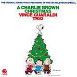 Download or print Linus And Lucy Sheet Music Printable PDF 2-page score for Christmas / arranged Guitar Ensemble SKU: 165757.