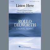 Download or print Listen Here Sheet Music Printable PDF 14-page score for Concert / arranged SATB Choir SKU: 445593.