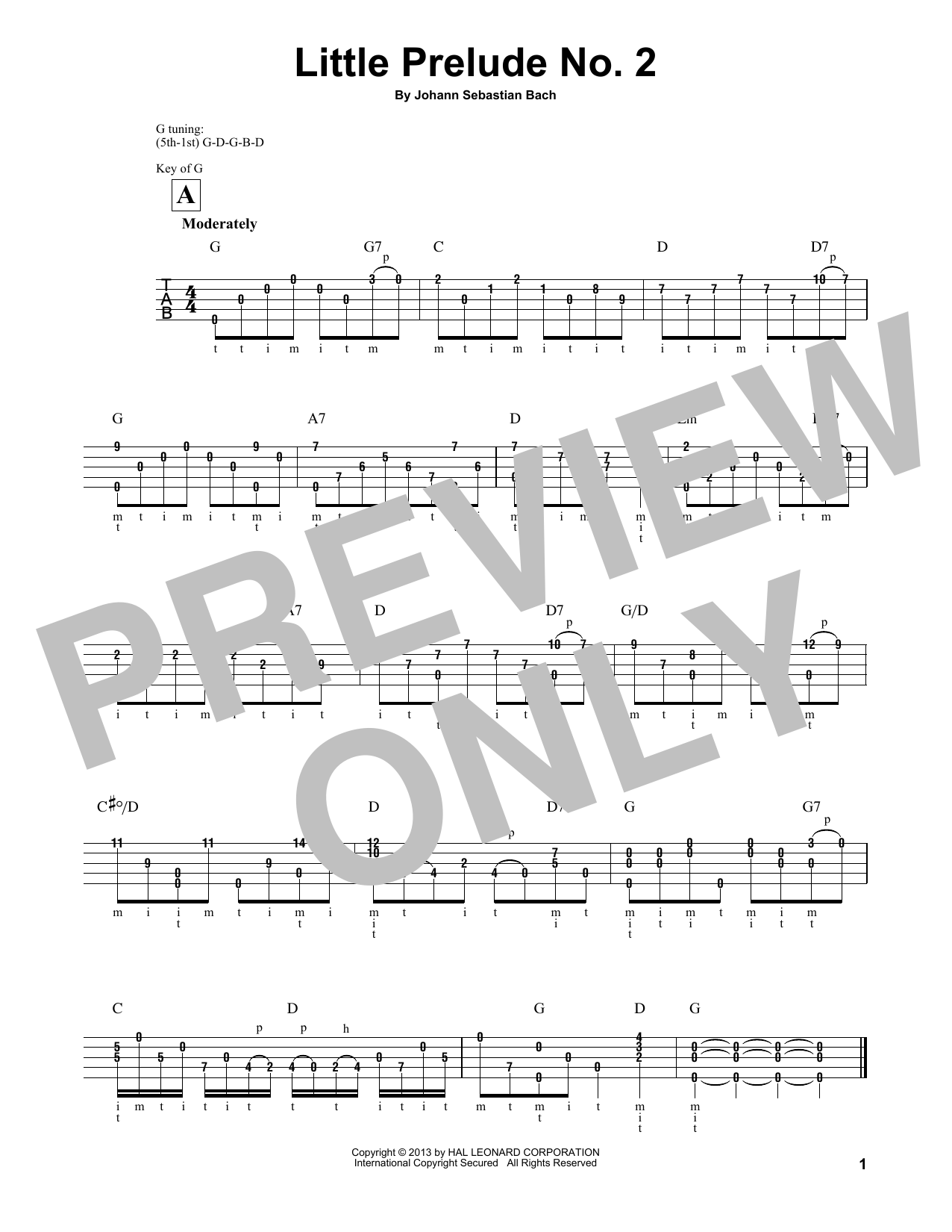 Download Mark Phillips Little Prelude No. 2 in C Major Sheet Music