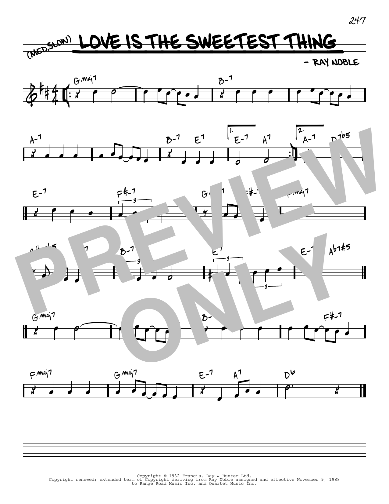 Download Jack Grassel Love Is The Sweetest Thing [Reharmonize Sheet Music